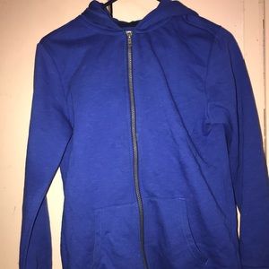 Old Navy Blue Zip Up Hoodie